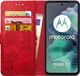 Rosso Element Wallet Book Case voor Motorola Moto G35 - Rood