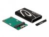 Delock 42006 mSATA SSD Behuizing Zwart