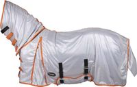 Pagony Buikflap Plus Flycooler - Paardendeken - Maat: 175 - Zilver - Polyamide