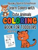 Squeaky Squirrel Educational Head Start Learning Colors and Tracing ABC Letters with Cute Animals for Toddlers Ages 2-5