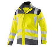 KÜBLER PSA REFLECTIQ 12078340 Hi Vis Reflecterend Werkjas HEREN Veiligheidsjas Signaalgeel Antraciet