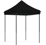 vidaXL Partytent, inklapbaar, pop-up, 200x200x306 cm, zwart