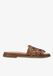 Fred De La Bretoniere - Freedy June Slipper Leer Tan - Maat 39