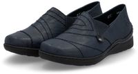 Rieker Dames Loafer Comfort Extra Breed 48961-14 Blauw