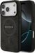 Guess Back Cover Case - iPhone 17 Pro - Zwart