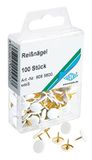 Wedo 908 5600 Papierpinnen Goud, Wit 100 stuks