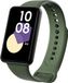 Wigento Honor Band 9 TPU horlogeband groen met zwarte sluiting