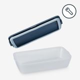 Quechua Couvercle pour boîte alimentaire en plastique et en verre