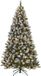 Black Box Trees Pittsfield Sapin artificiel avec éclairage - Décoration de Noël pour intérieur - Sapin artificiel avec pommes de pin et effet neige - Construction articulée - H185 x Ø102 cm - Vert givré