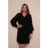 Freebird Dion Dames - Jurk - Zwart - Maat S