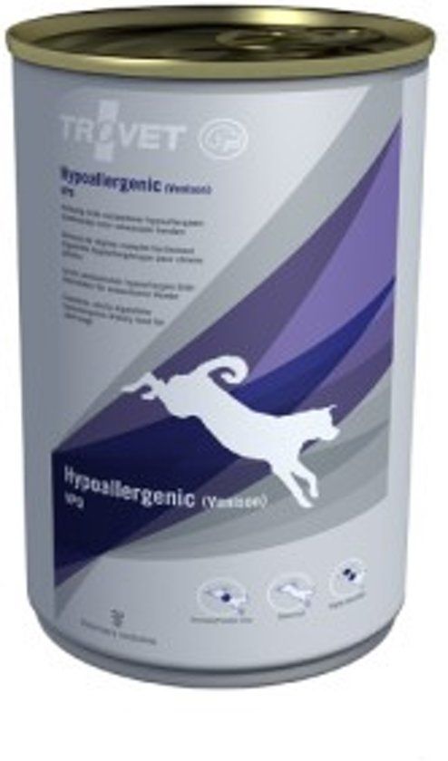 TROVET Hypoallergenic VPD Venison Hond - 12 x 400 gr blikken