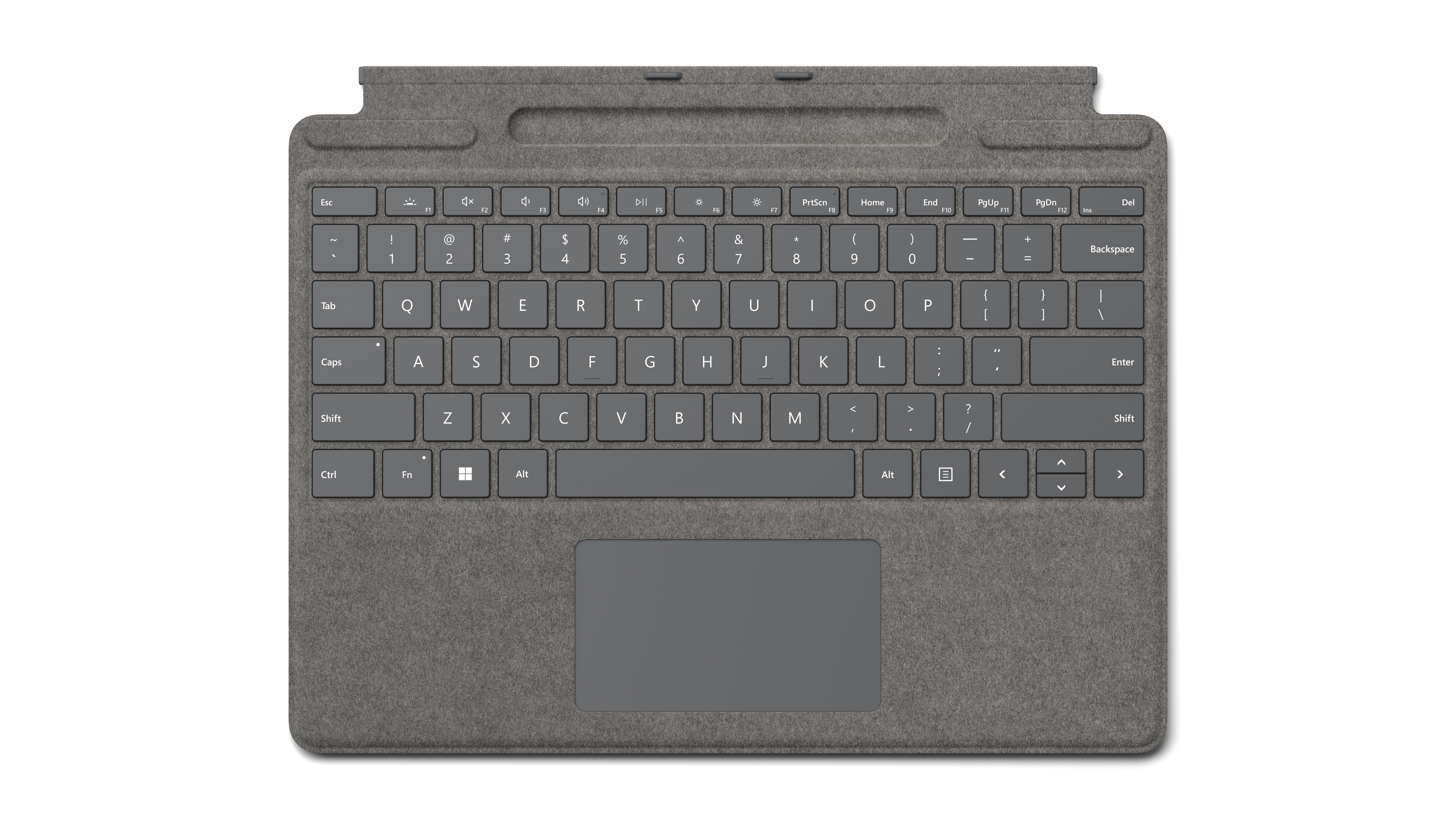 Microsoft Surface Pro Signature Keyboard - AZERTY - Belgisch - Platina