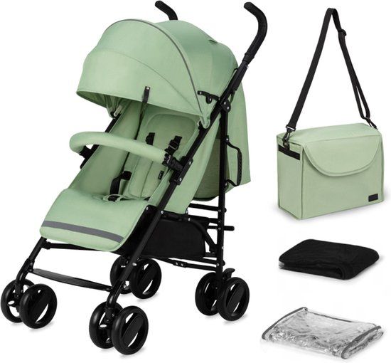 MoMi Akira - Paraplu Buggy - Groen