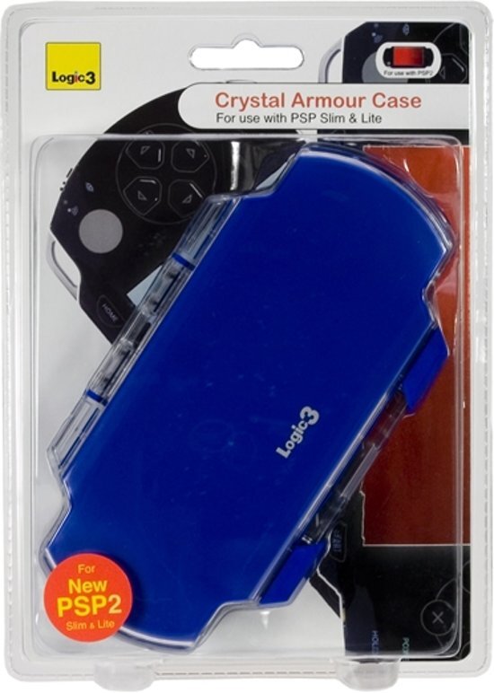 Logic3 Blue Crystal Armour Case & Stand Psp Slim & Lite