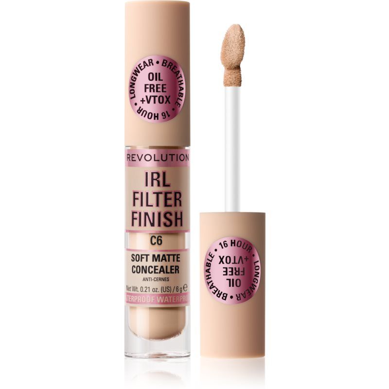 Makeup Revolution IRL Filter Finish C5 Concealer 6ml