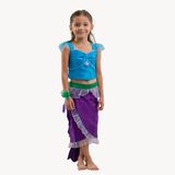 PRETEND TO BEE The Little Mermaid sprookjesprinses verkleedkostuum voor kinderen, 7-8 jaar