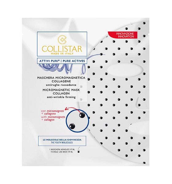 Collistar Pure Actives Micromagnetic Mask Collagen Lifting Mask for Women - 17ml Sheet Mask