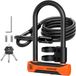 Shenzhen Haorui Industrial Technology Co., Ltd. U-slot pour vélo - ART4 - Câble inclus - 180 cm