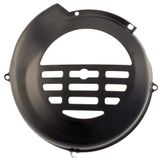 RMS Ventilatorwielafdekking zwart voor Vespa 50-125 PK/Rush/N | Metaal, bescherming tegen letsel, compatibel met Vespa PK 50 (1982) en Vespa PK XL 50 (1986)