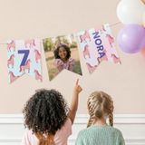 Guirlande de fanions personnalisés - Drapeau - M - 5 m