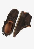 Shabbies Amsterdam Ciska Frina Veterschoenen Dames Bruin Maat 39