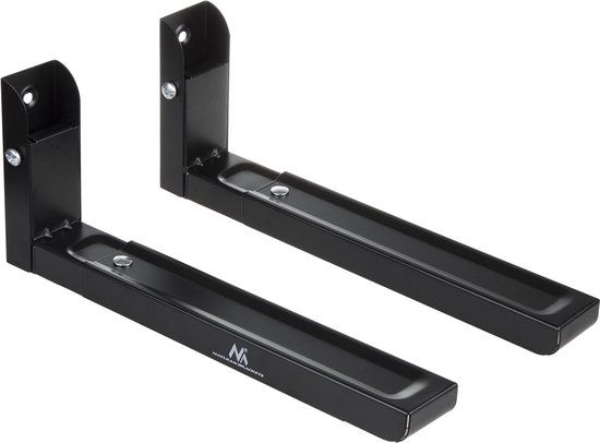 Maclean MC-915B - Universele Magnetron Houder - Zwart - Muurbevestiging - 30kg