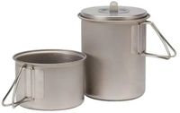 Snow Peak Titanen Keuken Set Combo 2.0 Zilver Titanium