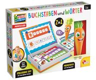 Lisciani Montessori letters en woorden, 2-in-1 educatief spel vanaf 3 jaar