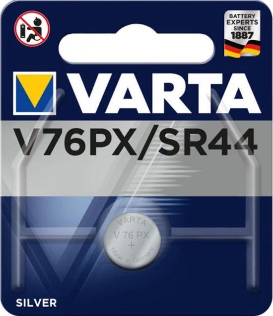 Varta V76PX - Knoopcel batterij - 145 mAh - 1 stuk(s)