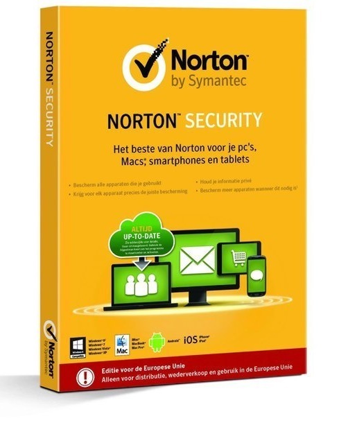 Norton Security 2.0 Nl 2015 1 gebruiker 5 apparaten