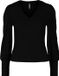 Pieces PCCHRISTY NEW LS TOP BC Dames T-shirt - Maat L