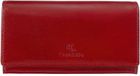 Canaletto Portefeuille femme - Grand - Rouge - Cuir - RFID