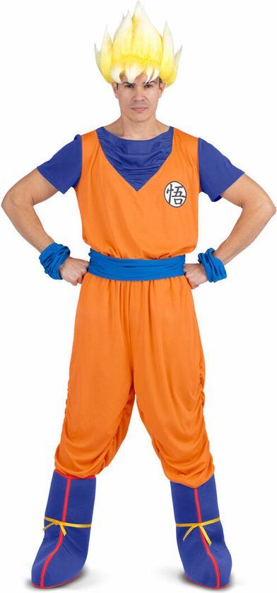 My Other Me Goku Dragon Ball Kostuum - Oranje - Maat M