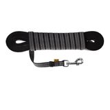 DINGO Leash voor antislip, rubber, zonder handvat, 2 cm x 5 m, Zwart