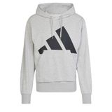 adidas Sportswear Essentials Big Logo French Terry Hoodie Heren Grijs XL