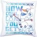 Vervaco Sublimatiekussen kit Disney Olaf en friends PN-0166253