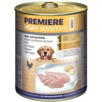 PREMIERE Meati Sensitive natvoer voor honden, adult Kip en aardappel 24x800 g