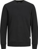 JACK&JONES ESSENTIALS JJEBASIC SWEAT CREW NECK NOOS Heren Trui - Zwart - Maat XS