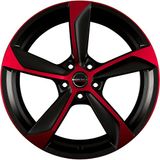 Borbet S grafiet gepolijst mat 8x17 ET40 5x115 Hub Bore 70,10 mm - aluminium velgen