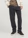 JACK & JONES Chris Original loose fit heren jeans zwart denim Maat: 33/30