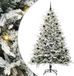vidaXL Sapin de Noël artificiel pré-éclairé avec set de boules vert 240 cm