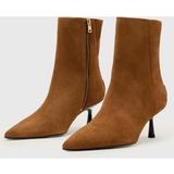 AllSaints Vivian Bottine en Daim Sepia Brown