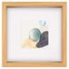 walther design Shape HNX525E Fotolijst, FSC-gecertificeerd, 3D houten frame, 25 x 25 cm, eiken