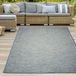 Merlierter Tapis Bleu 67 x 180 cm
