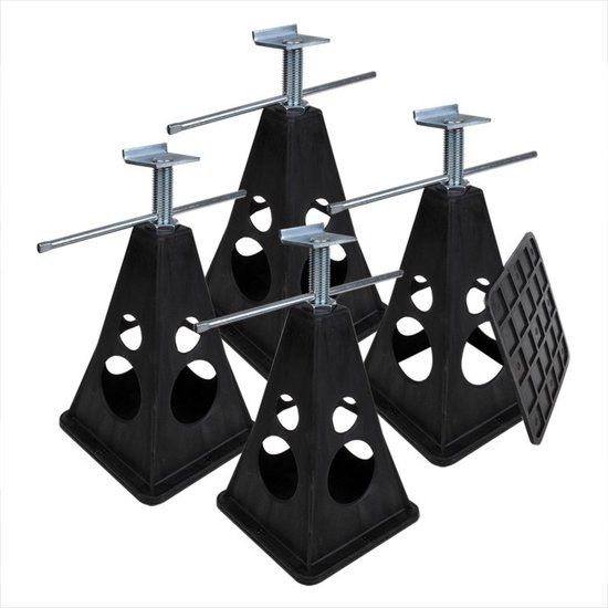 ProPlus Steunenset Van Kunststof 750KG. (4 stuks)