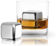 Innovine™ Large Stainless Steel Cooling Cubes - RVS ijsblokjes