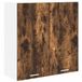 vidaXL Hangkast Rook Eiken 80 x 31 x 80 cm Bewerkt hout