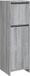 vidaXL Armoire de salle de bain - 30x30x95 cm - Bois traité - Gris couleur chêne Sonoma