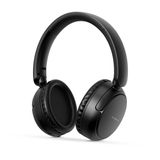 Nedis HPBT4024BK Hoofdtelefoon/Headset Bedraad en draadloos Hoofdband Oproepen/muziek USB Type-C Bluetooth Zwart