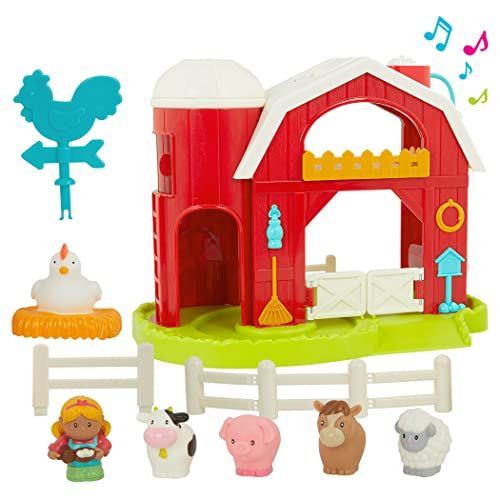 Battat - Musical Barn Playset - 0062243444331